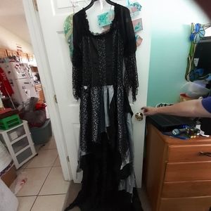 Halloween spider queen costume
